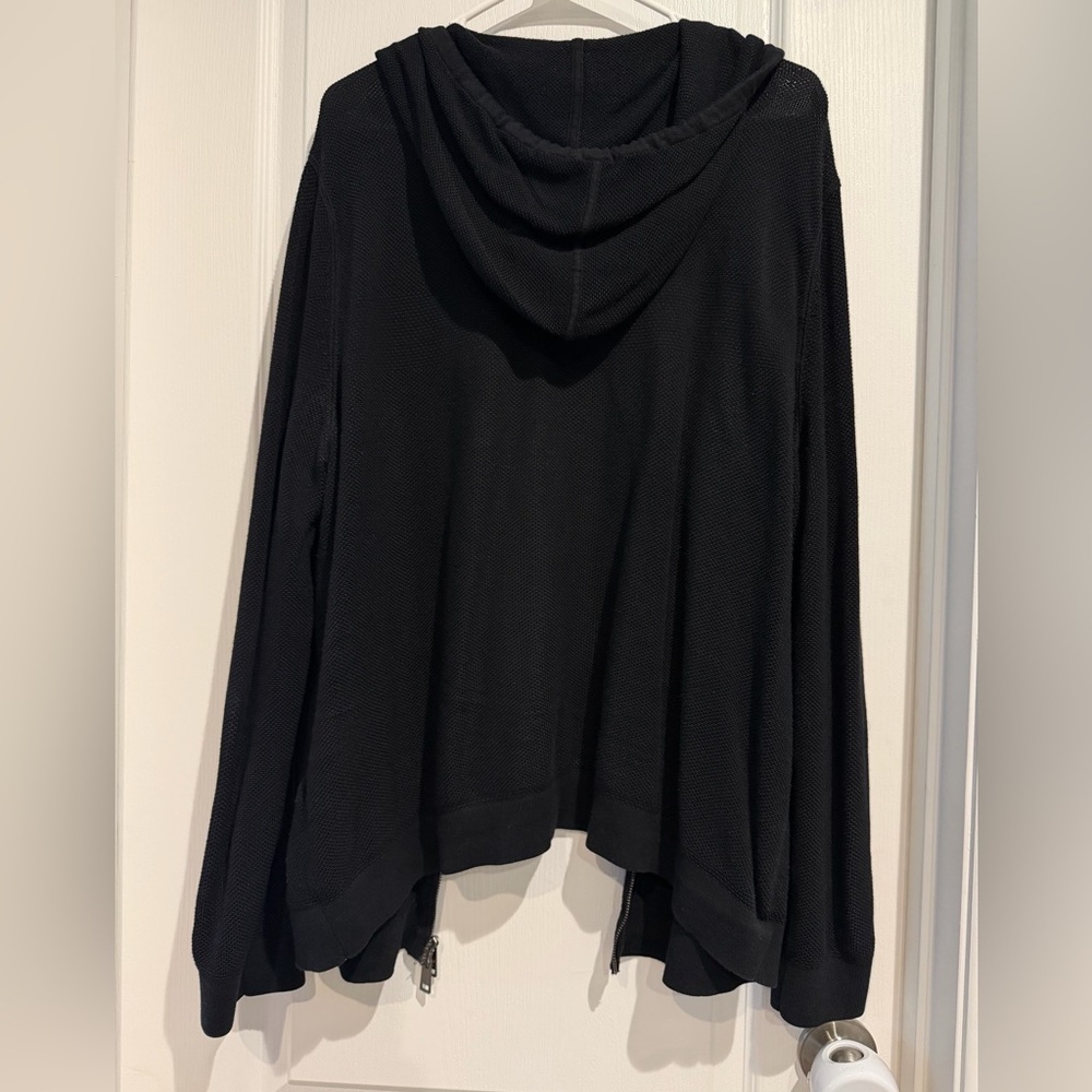 A/X Armani Exchange Black Zip-Up Sweater - Picture 2 of 7